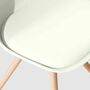 2x Dining chair White 6