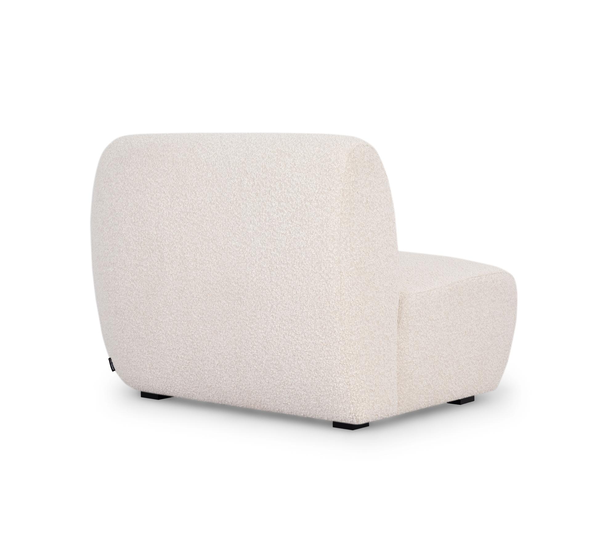 Paula Module 1-seater Right Maya Cream 2