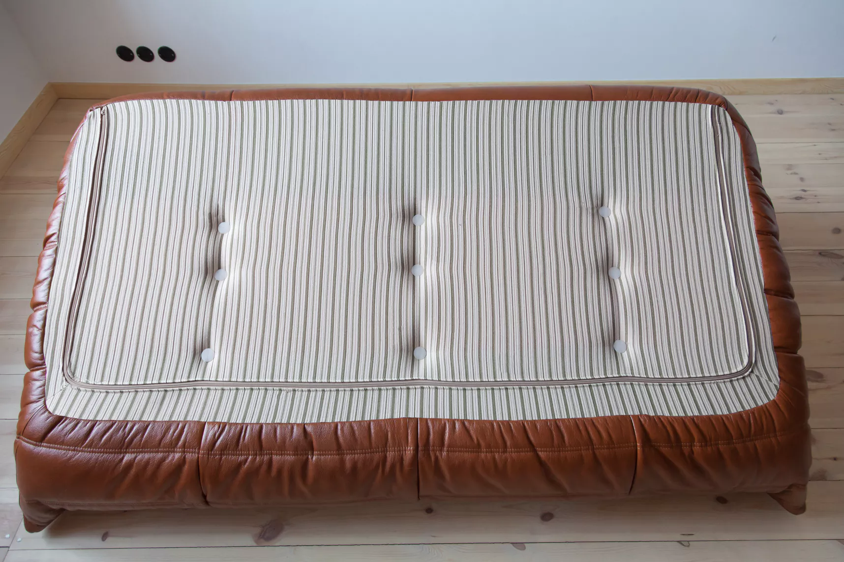 Togo Lounge Set 3-pc. High-gloss leather whiskey brown 4