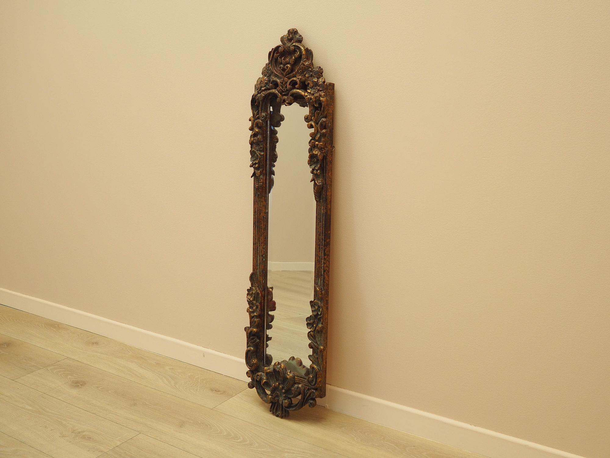 Mirror with wooden frame 1