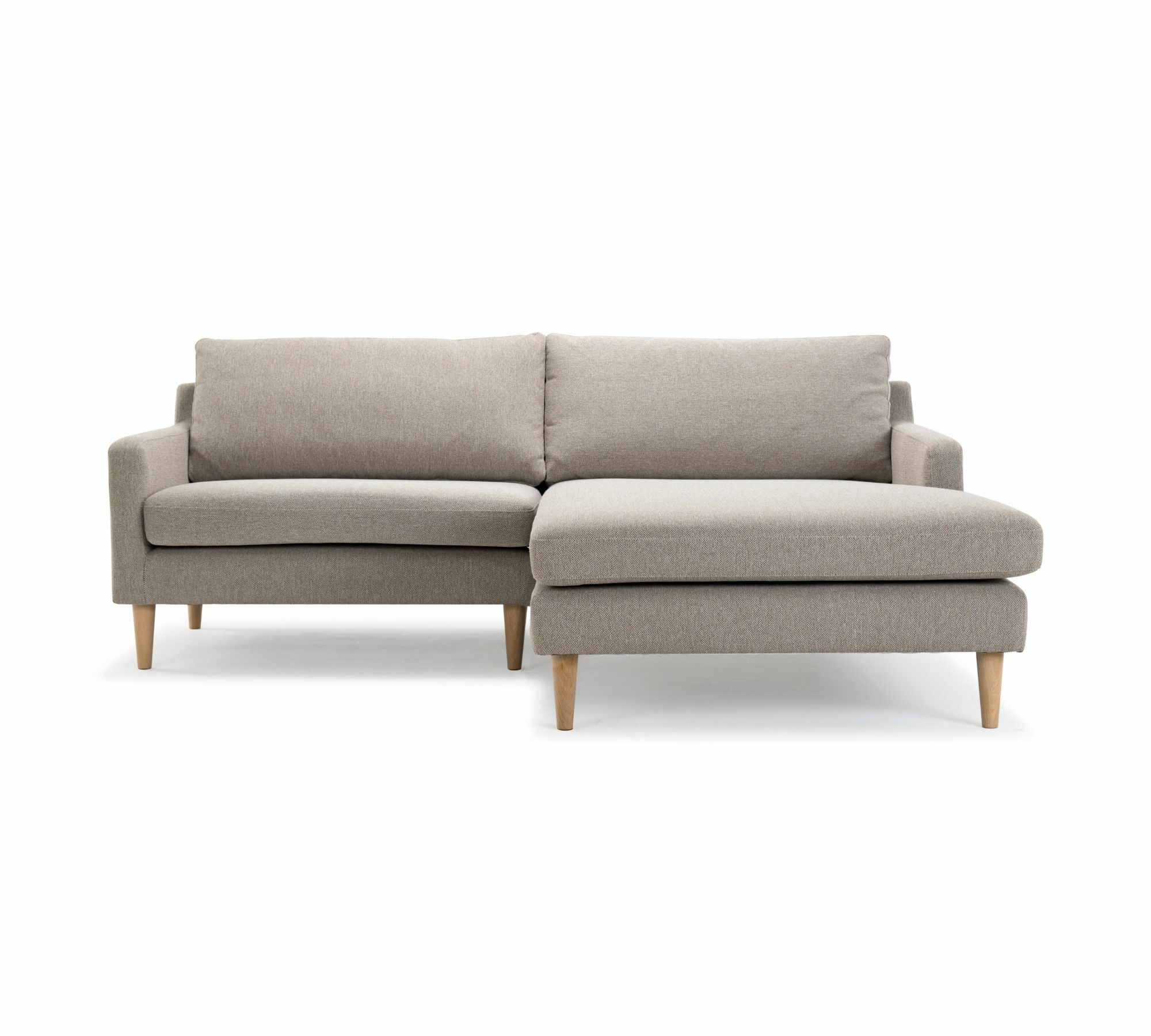 Astha Sofa 2-Sitzer Récamiere Rechts Agnes Brown 1