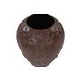 Vase Metall Braun 1