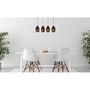 4-Flame pendant lamp Narri Iron 2
