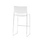 Sit BQ1209 Barstuhl Aluminium Weiß 1