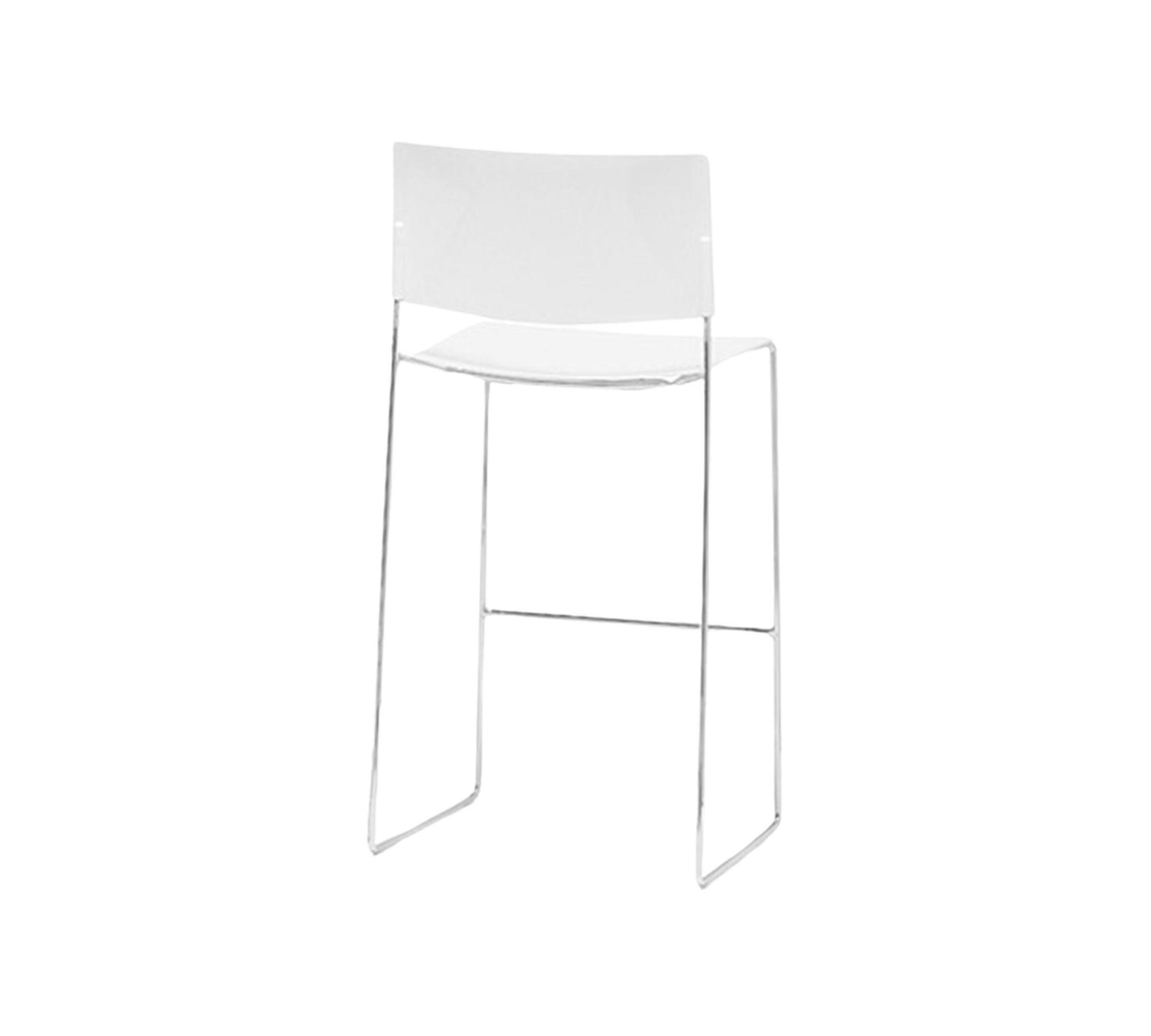 Sit BQ1209 Barstuhl Aluminium Weiß 1