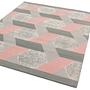 Camden Teppich Wolle Pink 300x200cm 2