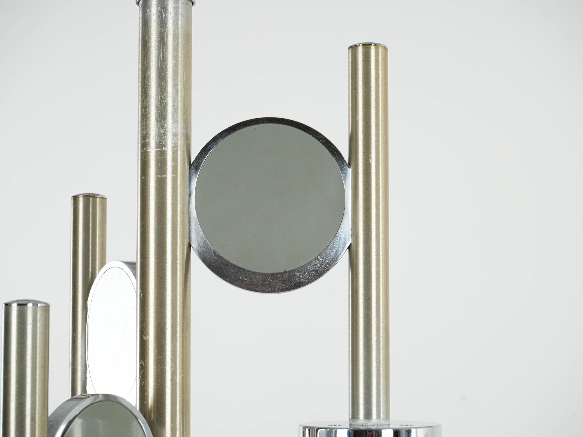 Space Age Kronleuchter Muranoglas 1970er Jahre 4