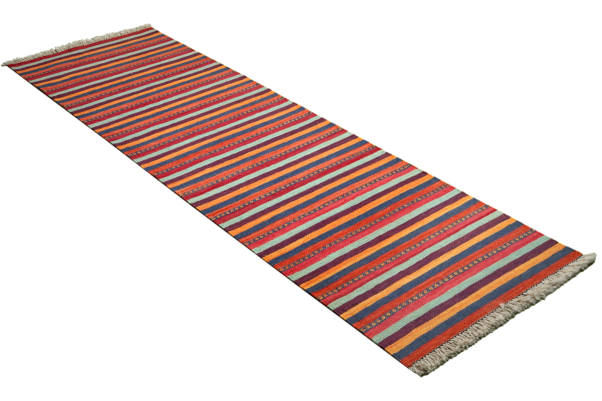 Kilim Gashgai Teppich Mehrfarbig 2