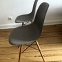 2x Vitra Eames Plastic Armchair Ahornholz Mauve Grau 2