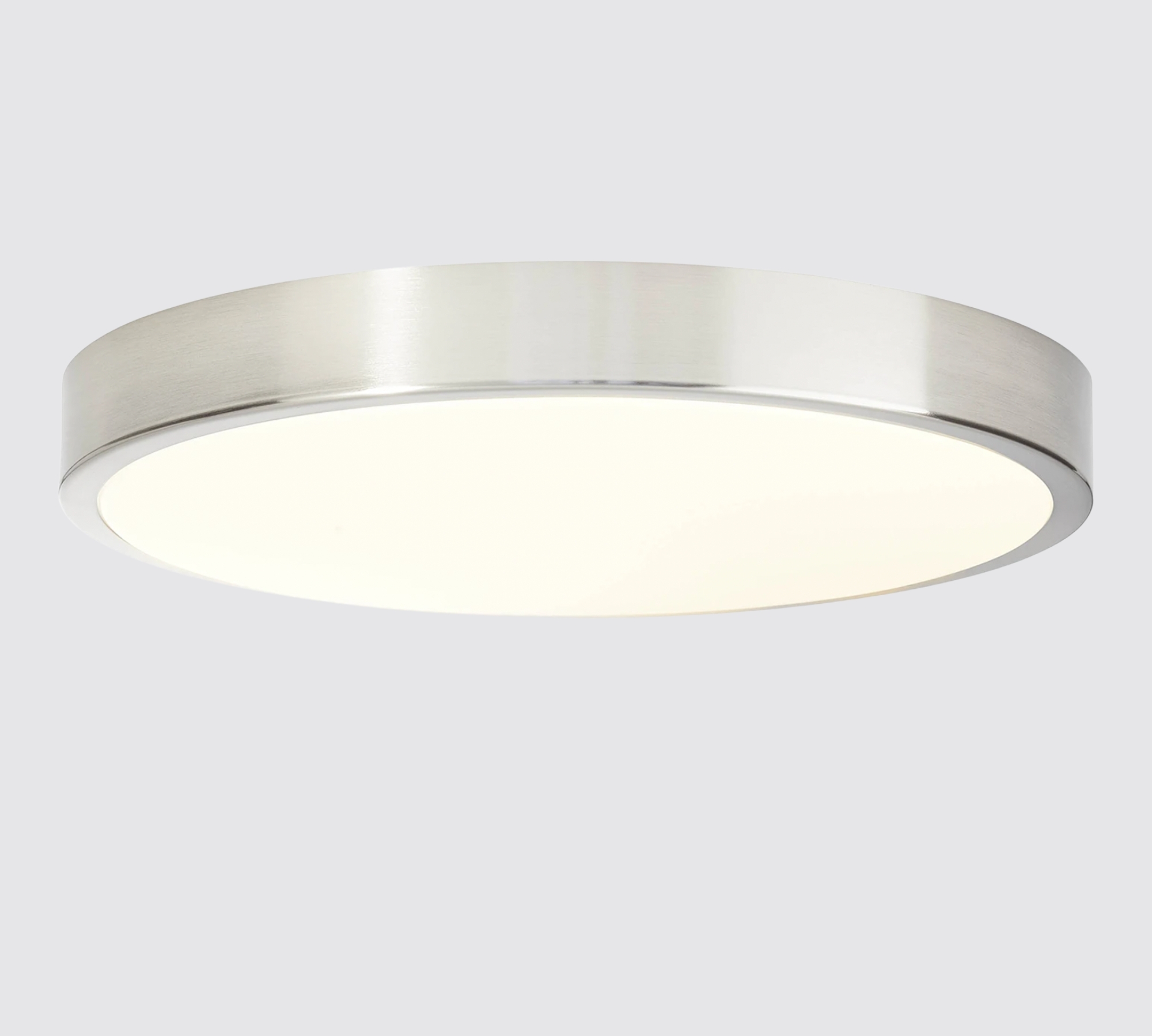 LED Deckenleuchte mit Fernbedienung Silber 1