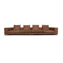 Maine Sofa 4-Sitzer by Machalke Leder Cognac 0