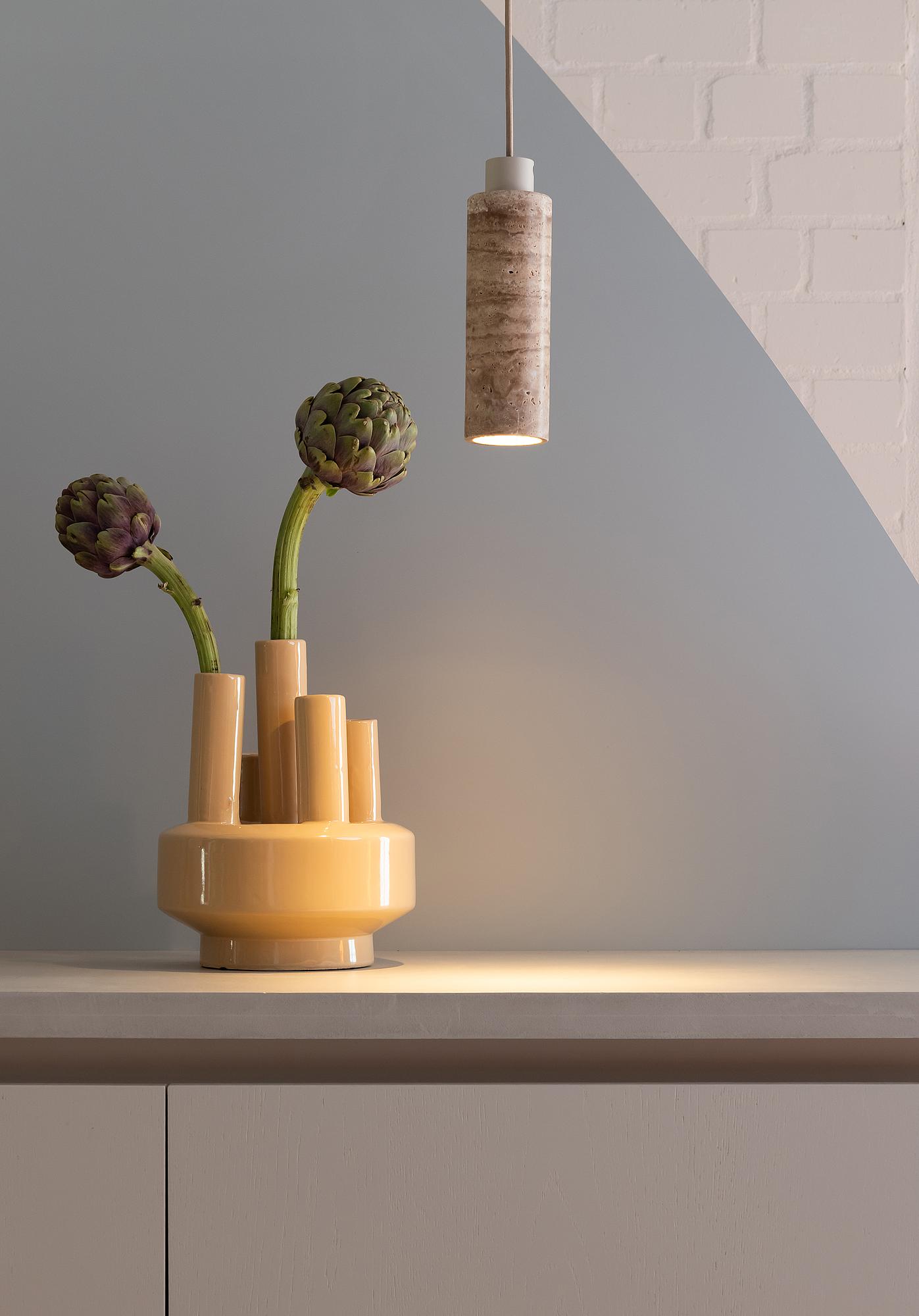 Pendant light Tivoli Iron Marble Sand 3