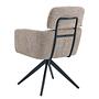 Drehbarer Armlehnenstuhl KELVO 2er-Set Beige 4