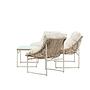 Tina Sofa-Set Polyrattan Stahl Cream 3