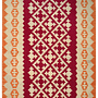 Kilim Gashgai Teppich Rot 0