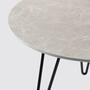 Couchtisch Marmor Dekor Hellgrau 5