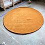 Outline Rug Polspotten Round Orange 1