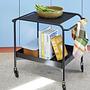 Push Serving Trolley Black 2