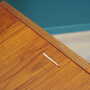Vintage chest of drawers teak brown 1990s 9
