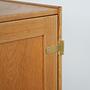 Cabinet ash wood 1970s 8