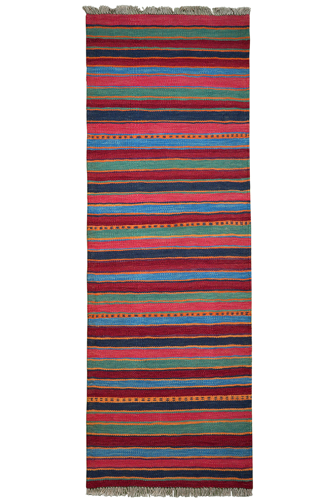Kilim Gashgai Teppich Mehrfarbig 0