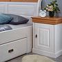 Nightstand Noret Pine Solid White Honey 2