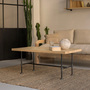 Tombé Couchtisch Holz Nussbaum 2