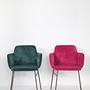 6x Bardot Armchair Velvet Multicolor 1