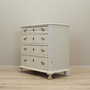 Vintage chest of drawers pine wood white 1950s 3