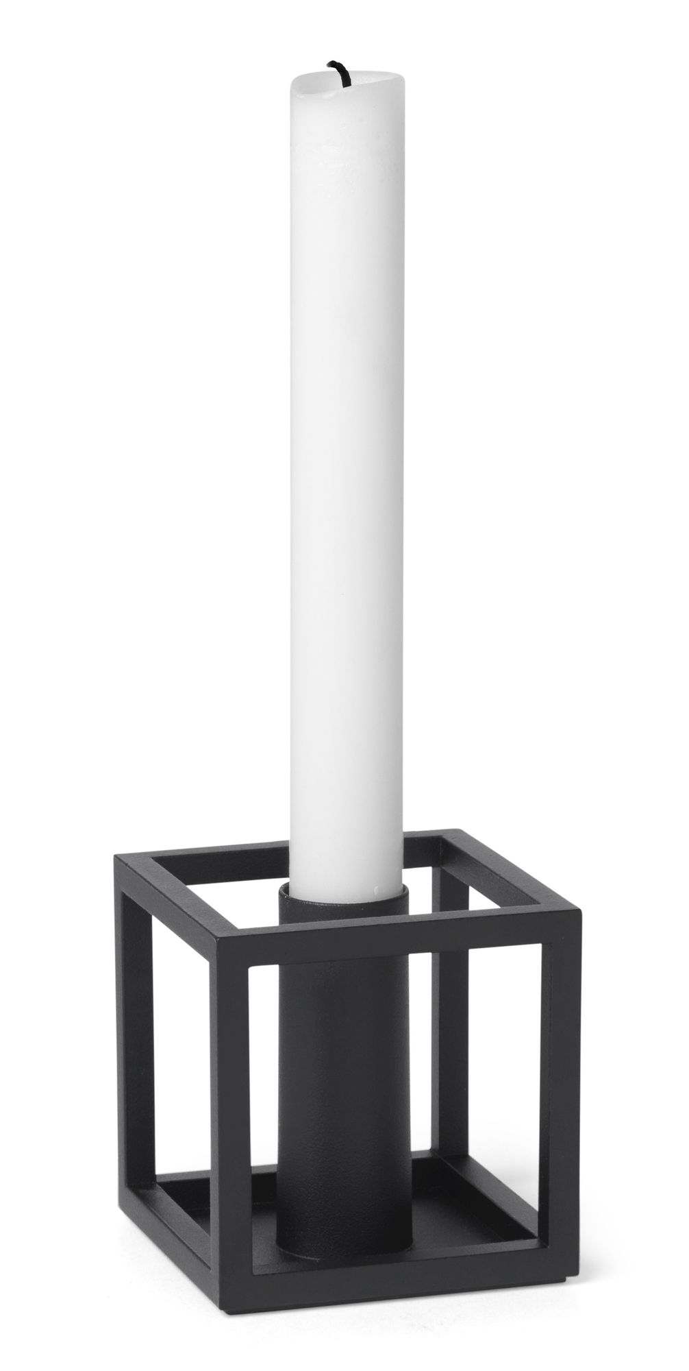 Kubus 1 Kerzenhalter Schwarz 1