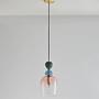 Murano Typ B Pendelleuchte Aluminium 1-flammig 3