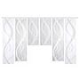 Schiebevorhang Tibasi (6er-Set) Polyester Weiß 57 x 175 cm 0