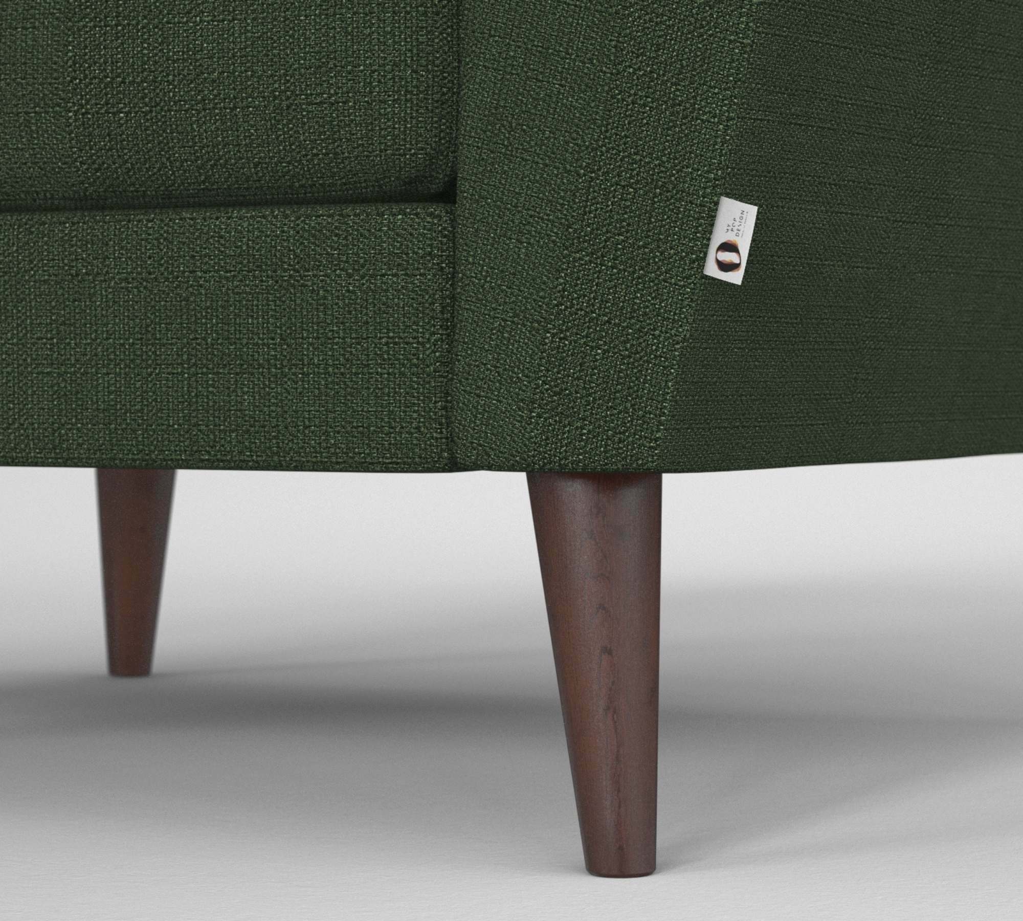 Sessel Gallieni Samt Grün  5