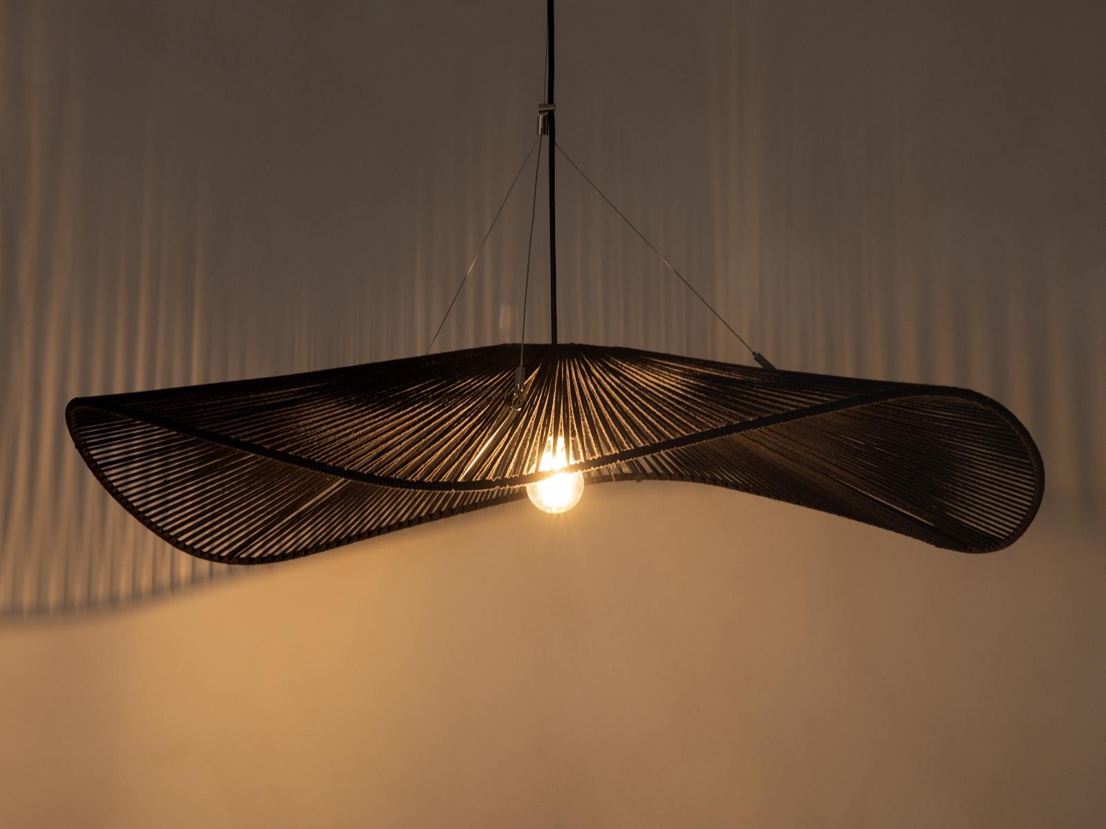 Palmier Pendant Light Black Metal 0