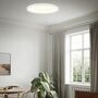 LED Ceiling Light Round Plastic White 2