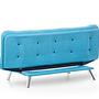 Misa Sofa Bed 3-seater Turquoise 7