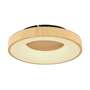 LED Deckenleuchte 1-flammig Acrylglas Metall Braun 1