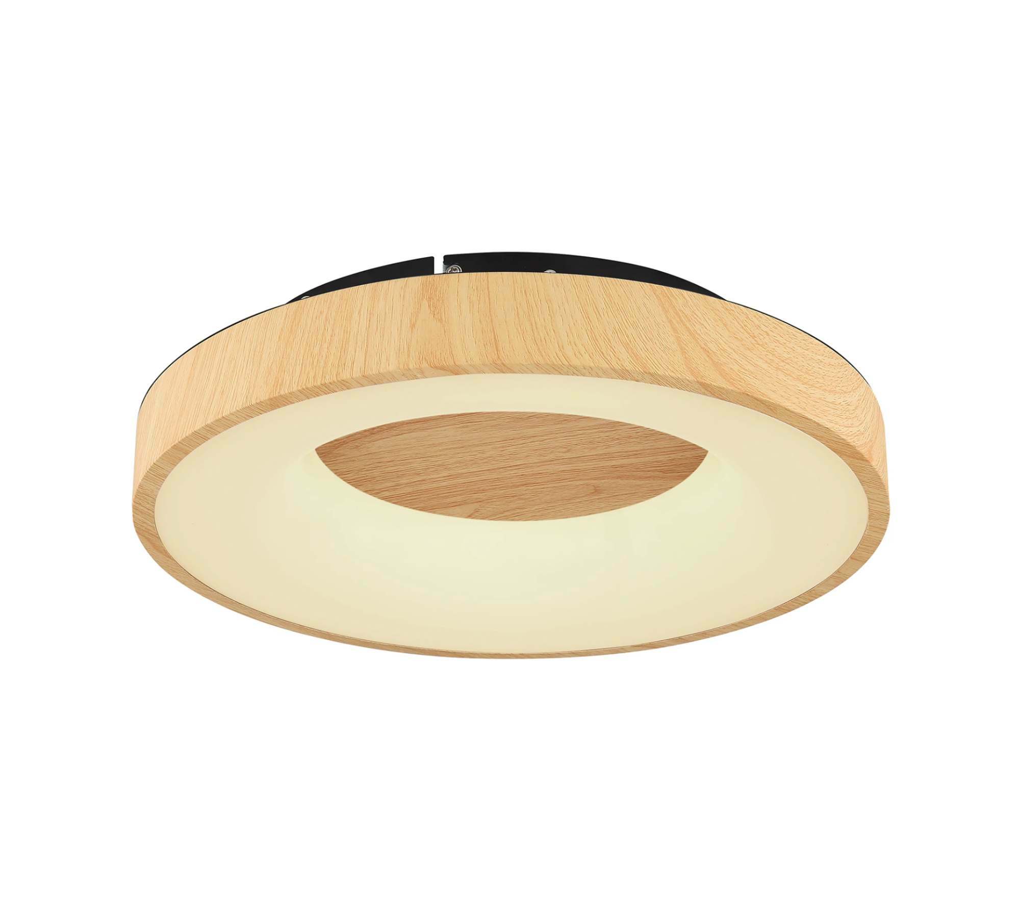 LED Deckenleuchte 1-flammig Acrylglas Metall Braun 1