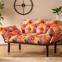 Nitta Sofa Bed 2-Seater Multicolor 1