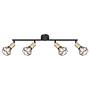 Xara VII Ceiling light Iron 4-flame 3