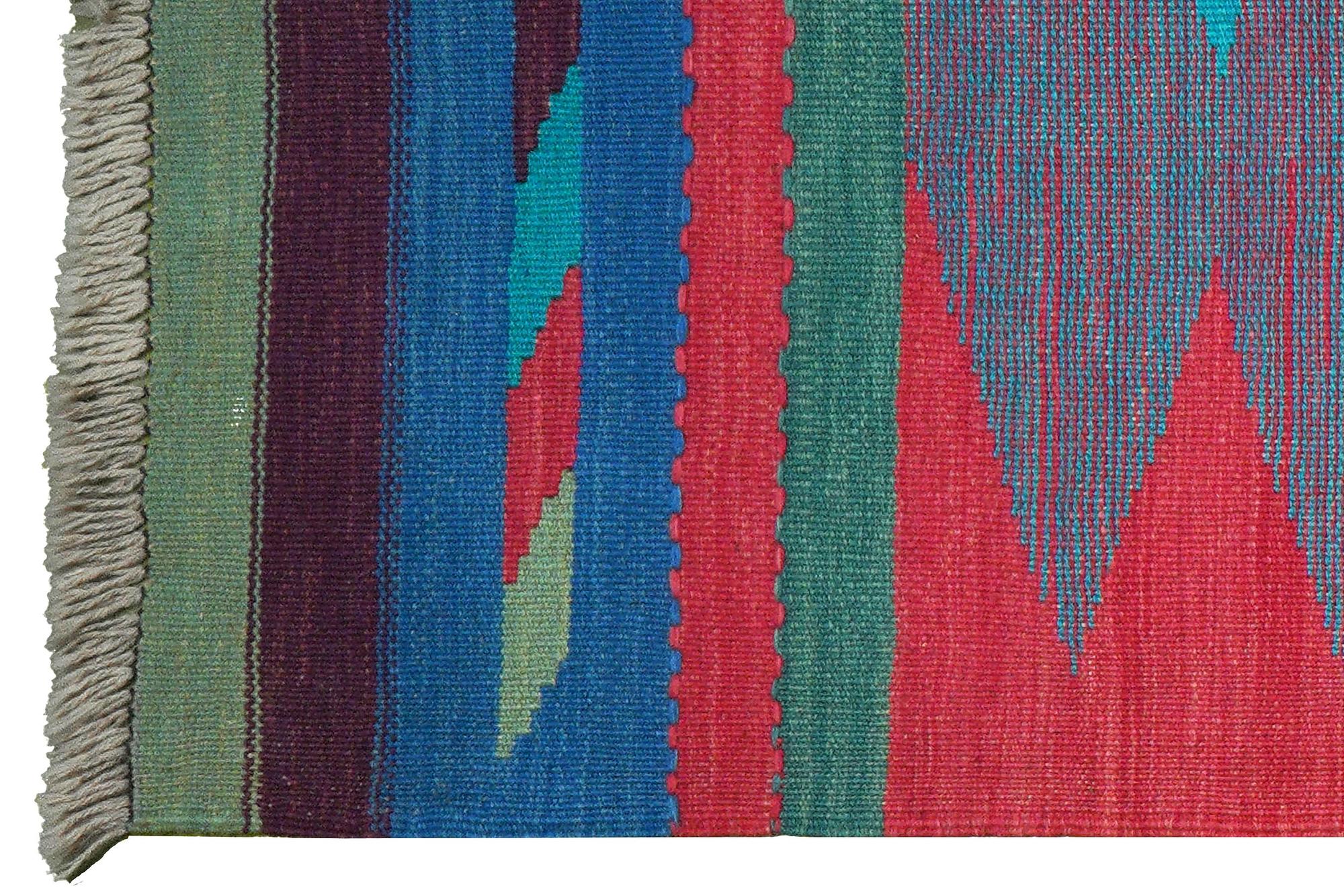 Kilim Gashgai Teppich Mehrfarbig 1