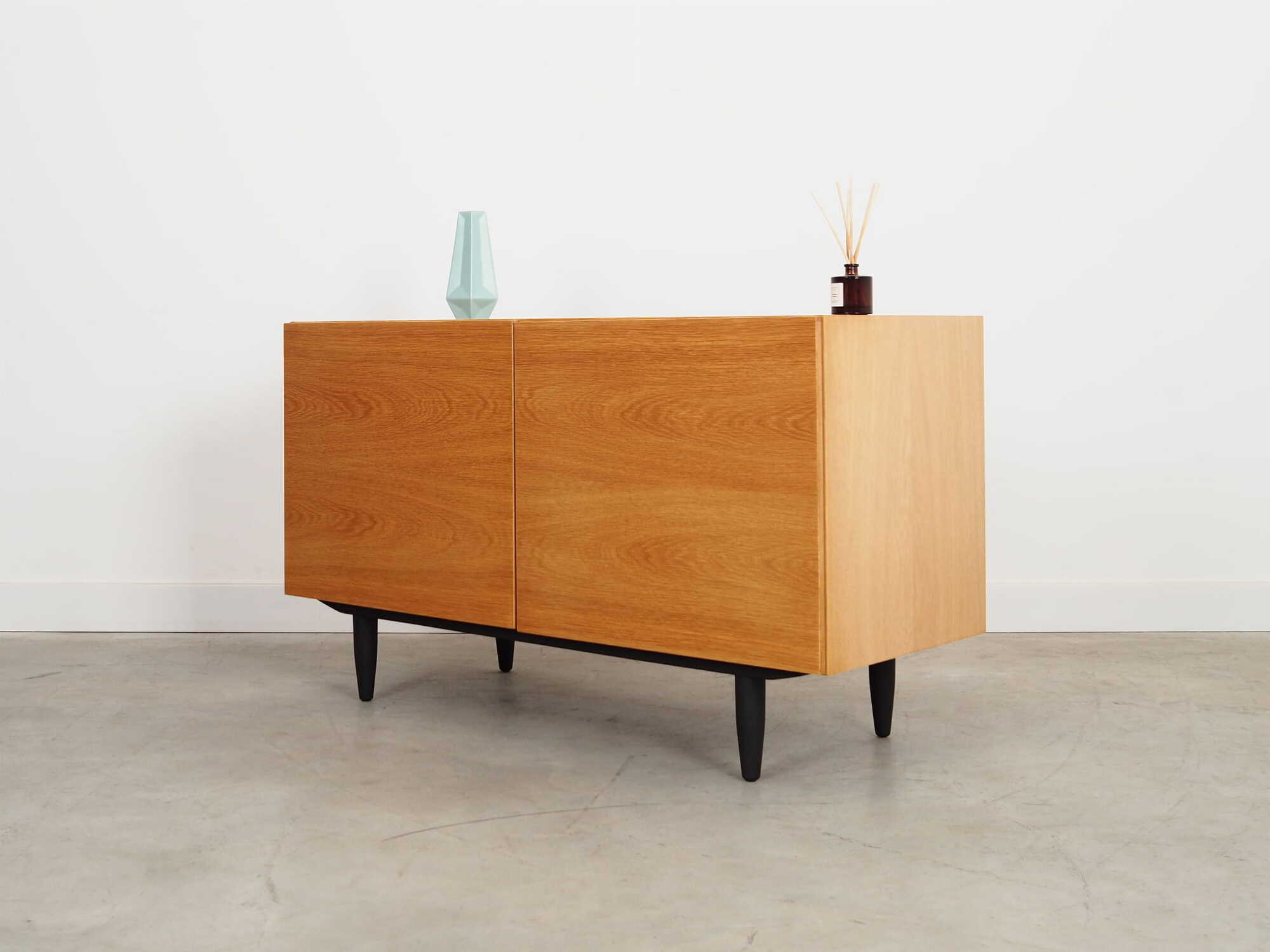 Vintage cabinet wood natural 1970s 3