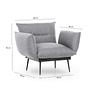 Jax GR110 Armchair Grey 6