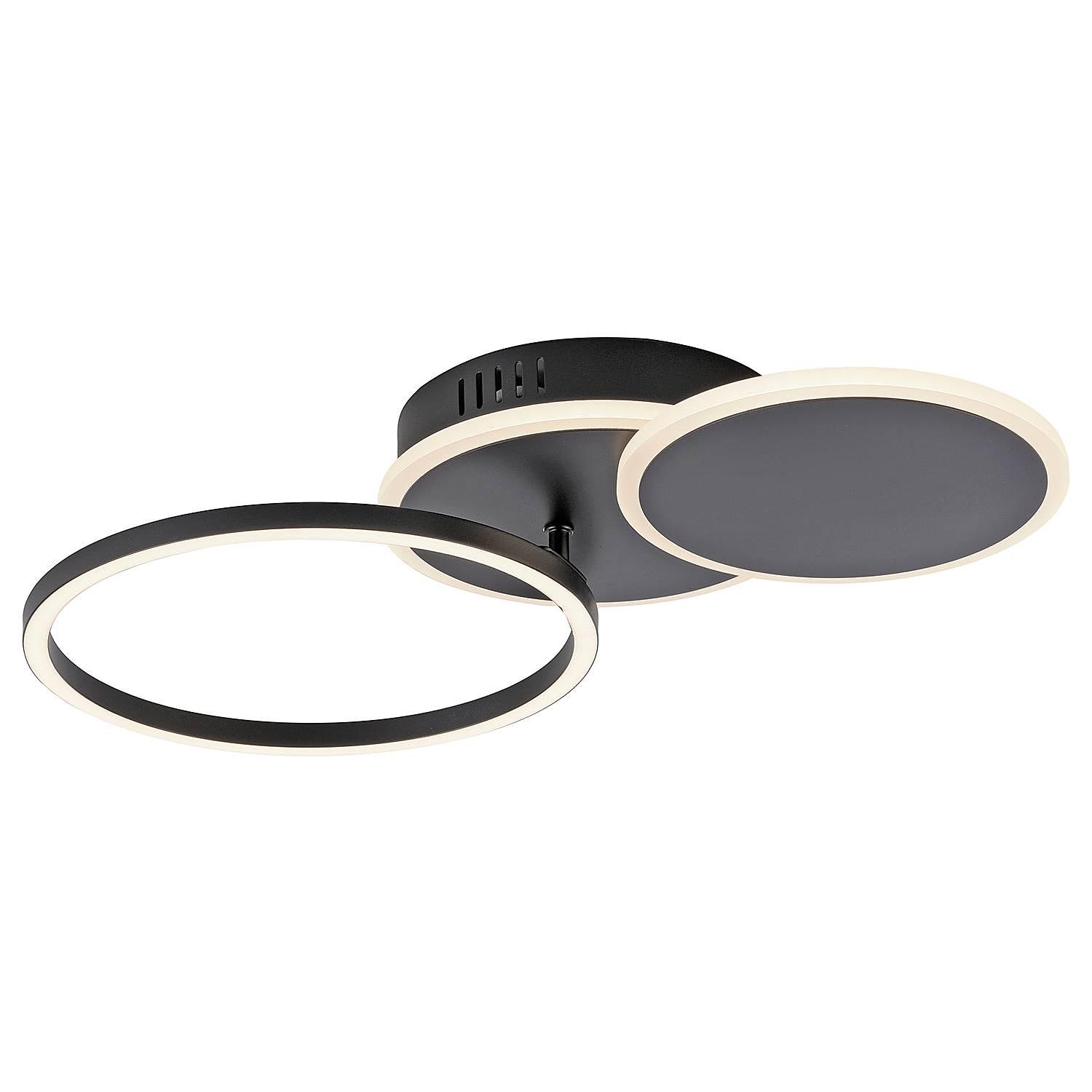 Sevent Typ A LED-Deckenleuchte Polyester Aluminium 1-flammig 0