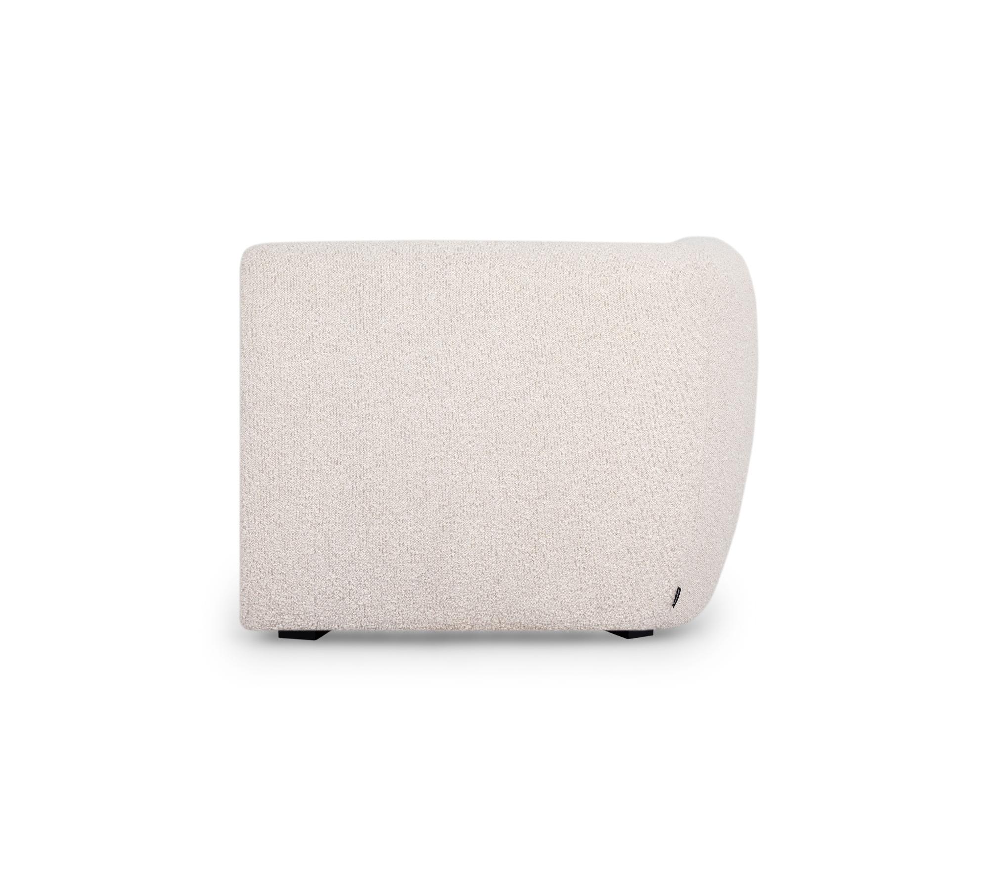 Paula Module 1-seater Right Maya Cream 3