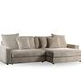 Sofa 3-Seater Right Left Beige 5
