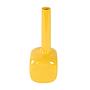 Ceramic vase Yellow 1970s 0
