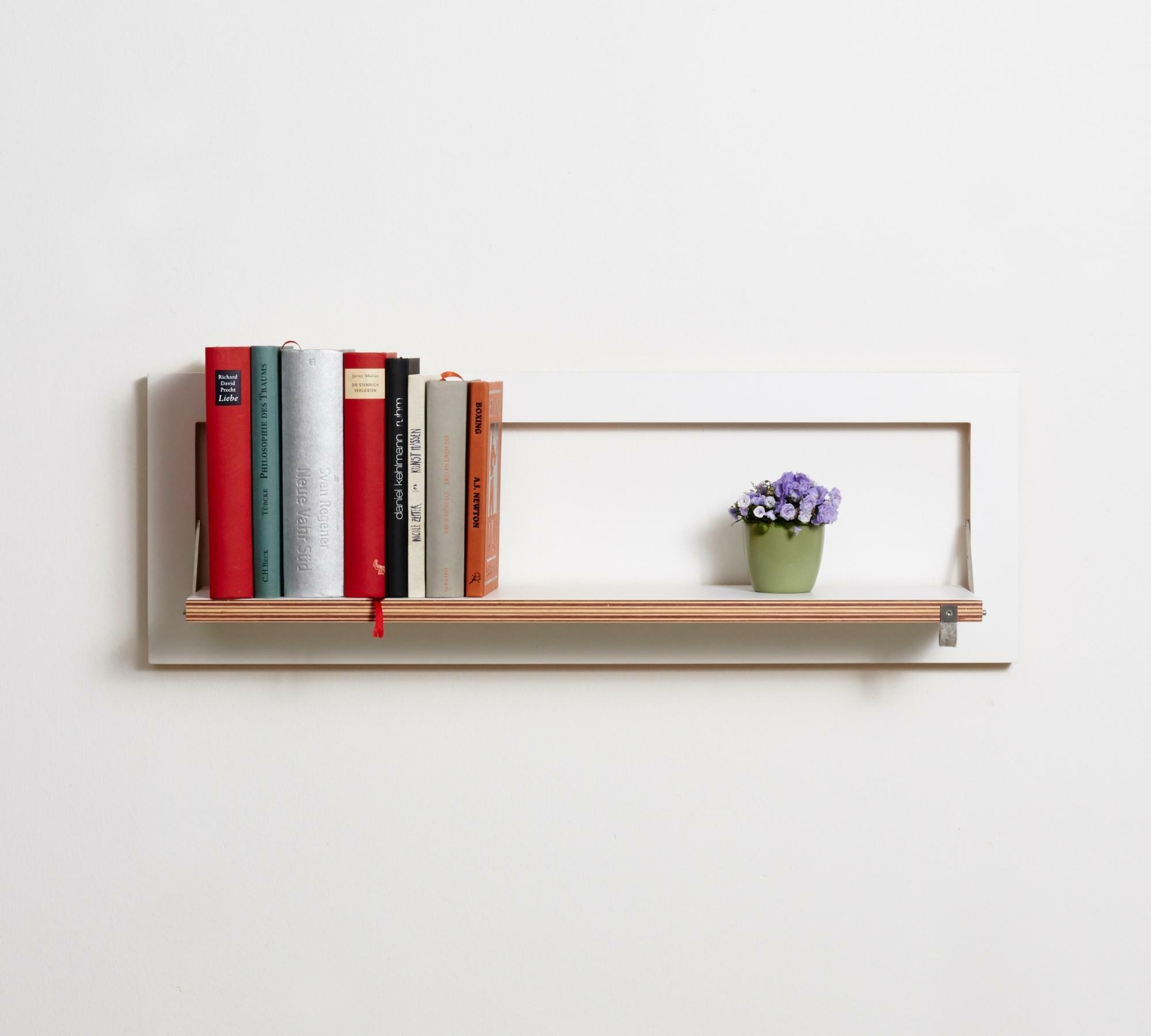 Fläpps Wall shelf 80x27-1 White 0