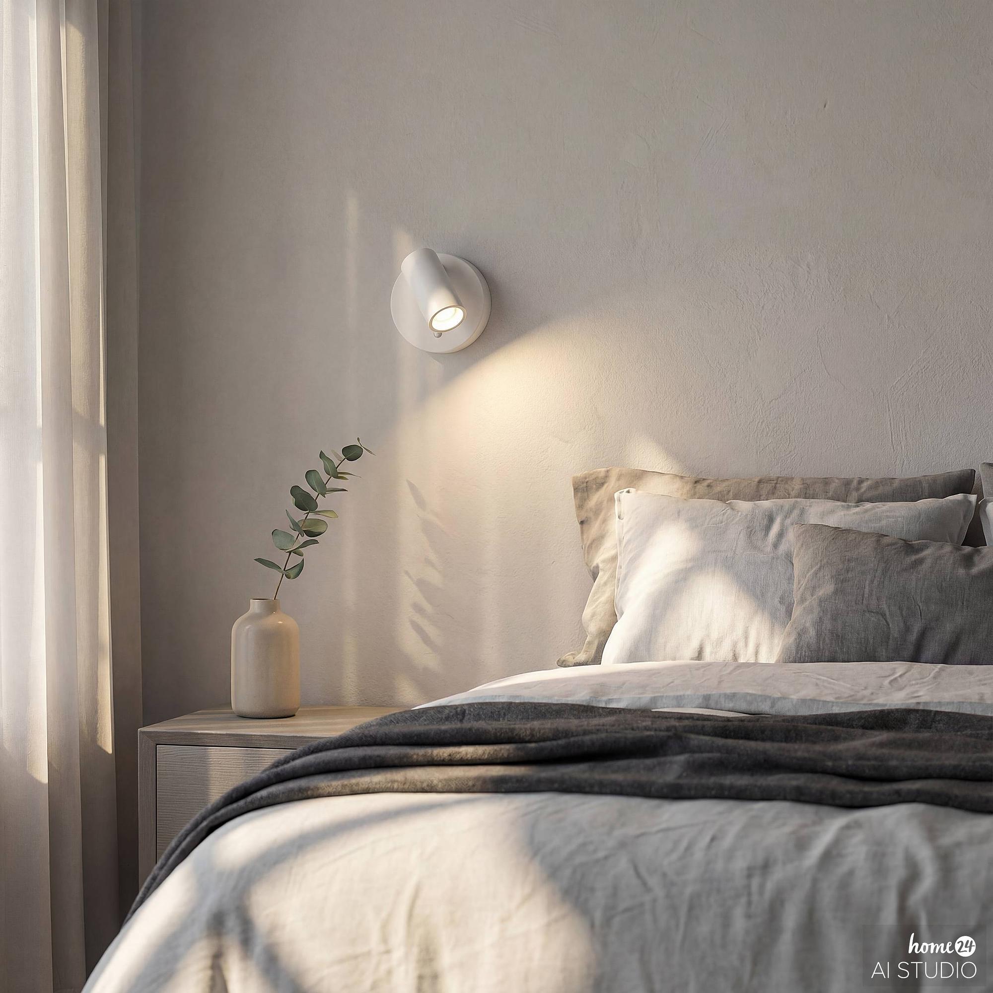 Tepa Akku-Wandleuchte Dimmbar inkl. Fernbedienung Weiß 4