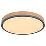 1-Flammig LED-Deckenleuchte Doro Typ E Acrylglas Eisen 0